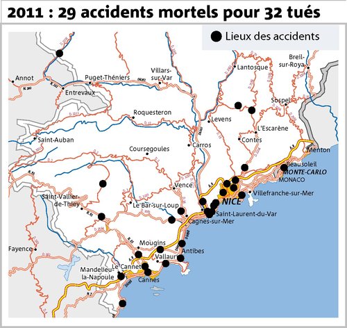 sécurité routière alpes maritime