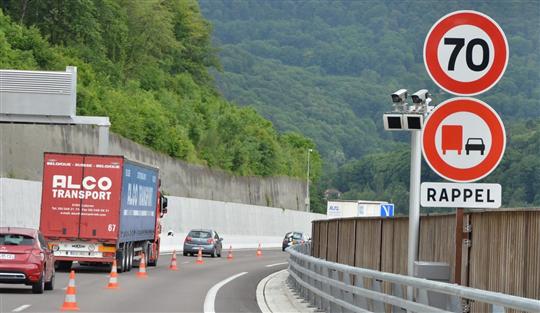 radars moyenne tronçon autoroute