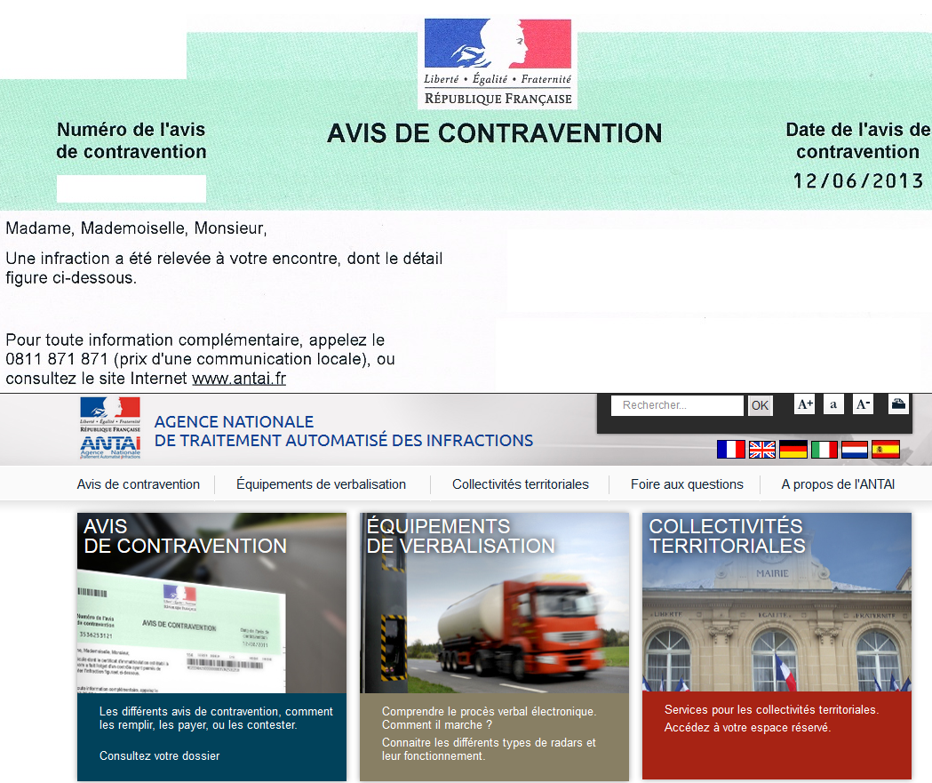 consulter état contravention en ligne