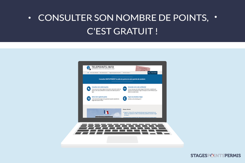 Consulter son nombre de points, c'est gratuit !